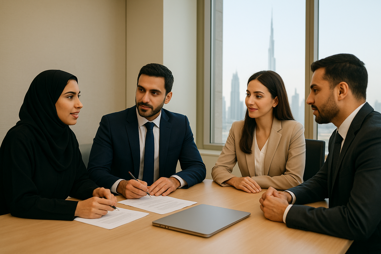 Corporate Advisory Illustration